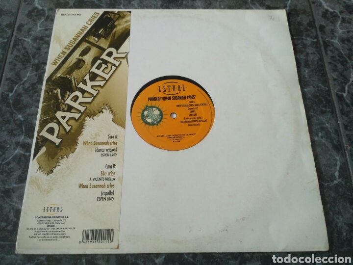 Discos de vinilo: Parker - When Susanah Cries - Foto 1