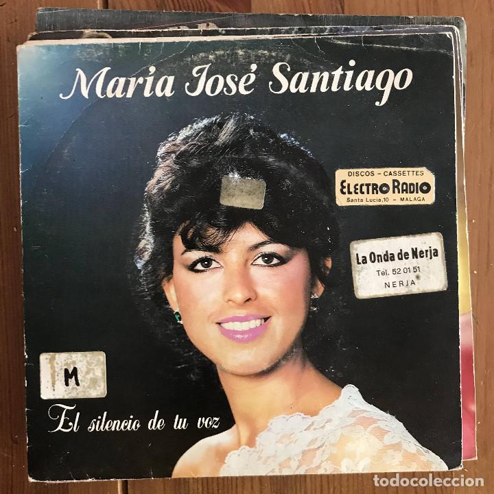 Dischi in vinile: MAR&Iacute;A JOS&Eacute; SANTIAGO - QU&Eacute; ES EL AMOR - SINGLE FONODIS 1983