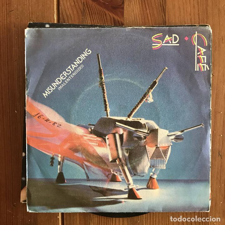 Discos de vinil: SAD CAF&Eacute; - MISUNDERSTANDING - SINGLE POLYDOR SPAIN 1981
