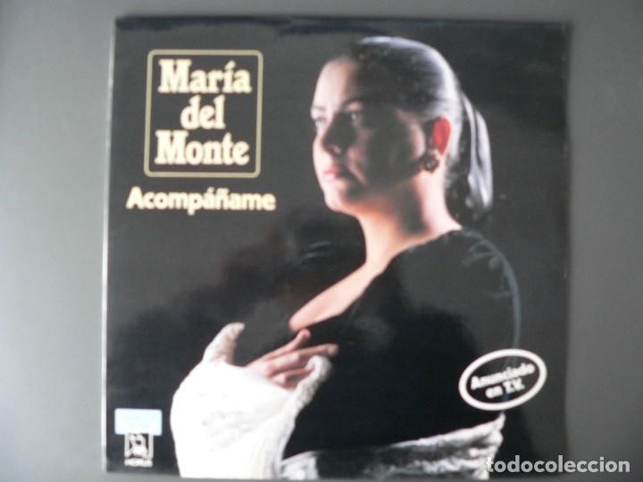 Discos de vinilo: Sevillanas: Maria del Monte. Acompa&ntilde;ame - Foto 1