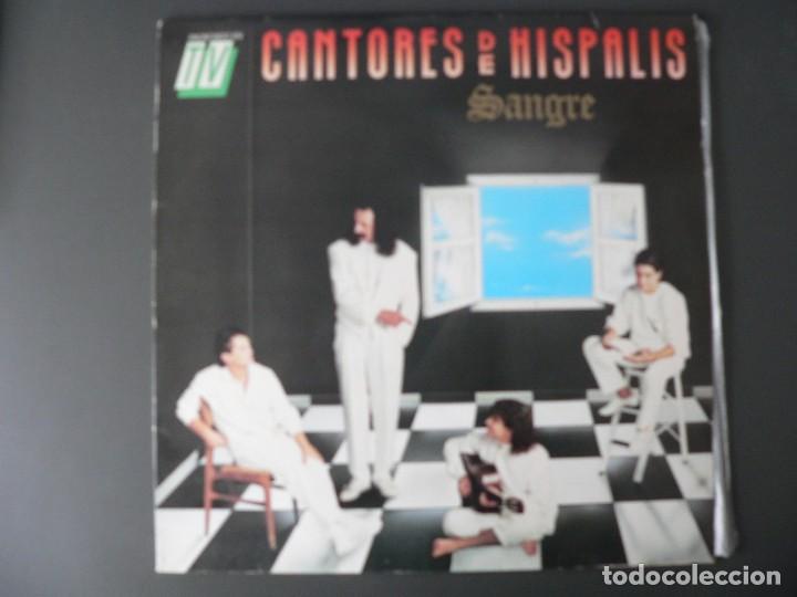 Discos de vinilo: Sevillanas: Cantores de Hispalis. Sangre - Foto 1