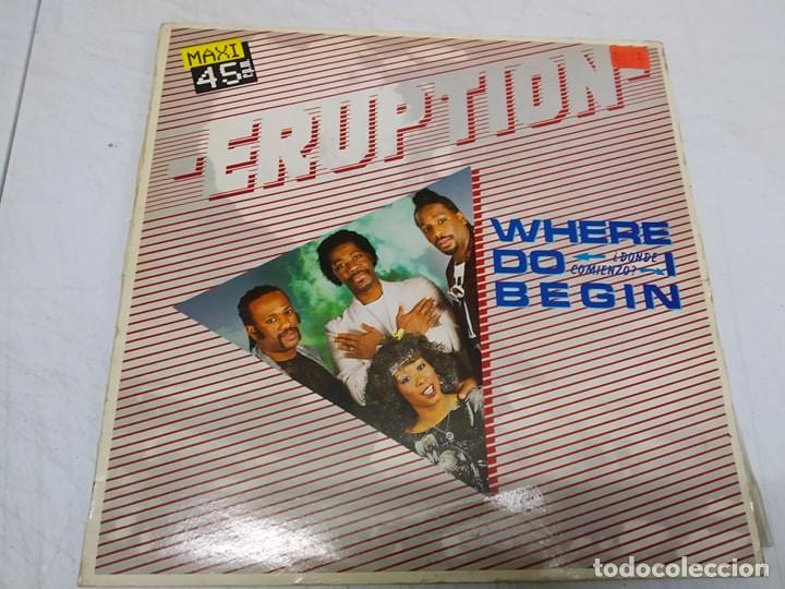 Discos de vinilo: Eruption -- Where Do I Begin (&iquest;D&oacute;nde Comienzo?) - Foto 1
