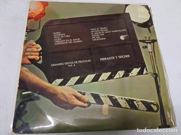 Discos de vinilo: Ferrante Y Teicher- Grandes Exitos De Peliculas / Vol. 4 - Foto 1