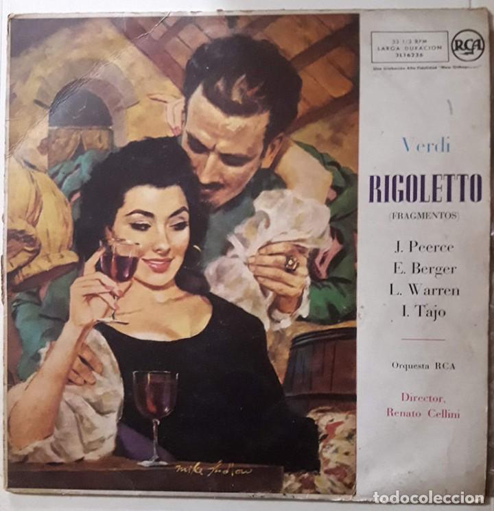 Discos de vinilo: Verdi &lrm;&ndash; Rigoletto Fragmentos - Foto 1