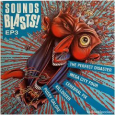 Discos de vinilo: VVAA ‎– SOUNDS BLASTS! EP3 - EP UK 1989 - SOUNDS BLASTS! 3. Lote 199838781