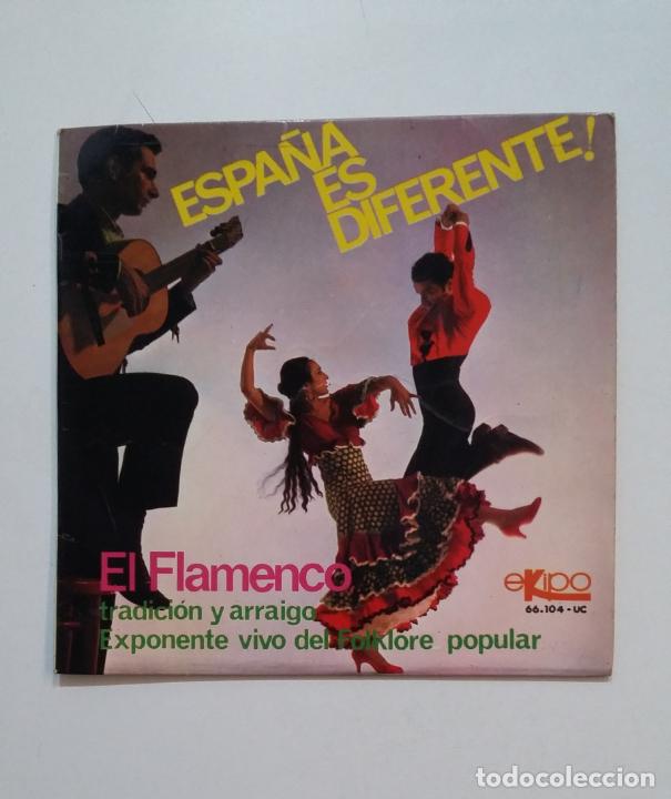 Vinyl records: ESPA&Ntilde;A ES DIFERENTE. EL FLAMENCO. SEVILLANAS, FANDANGOS. TDKDS20