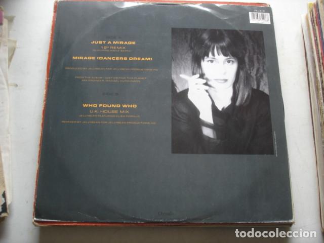 Discos de vinilo: Jellybean  Featuring Adele Bertei   Just A Mirage - Foto 2