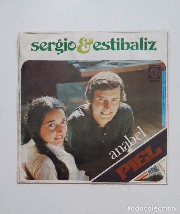 Discos de vinilo: Sergio y Estibaliz. Anabel y Piel. SINGLE. TDKDS20 - Foto 2