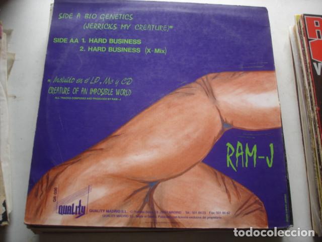 Discos de vinilo: Ram-J    Bio Genetics (Jerricks My Creature) - Foto 2