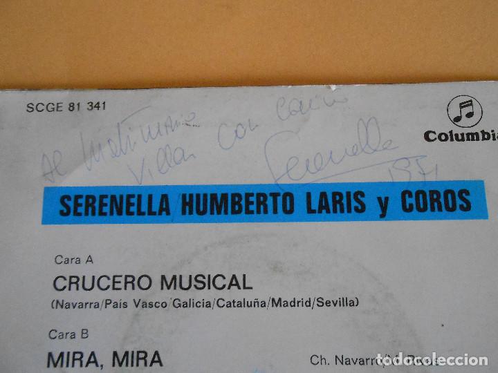 Discos de vinilo: SERENELLA Y UMBERTO LARIS SINGLE 1968 - Foto 3