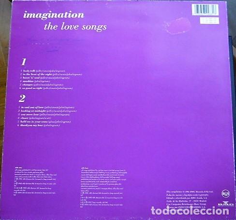 Discos de vinilo: IMAGINATION - THE LOVE SONGS - Foto 2