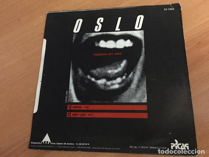 Discos de vinilo: OSLO (CONTROL) SINGLE ESPA&Ntilde;A 1984 (EPI17) - Foto 3