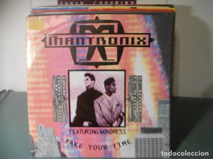 Discos de vinilo: MANTRONIX - TAKE YOUR TIME - Foto 1