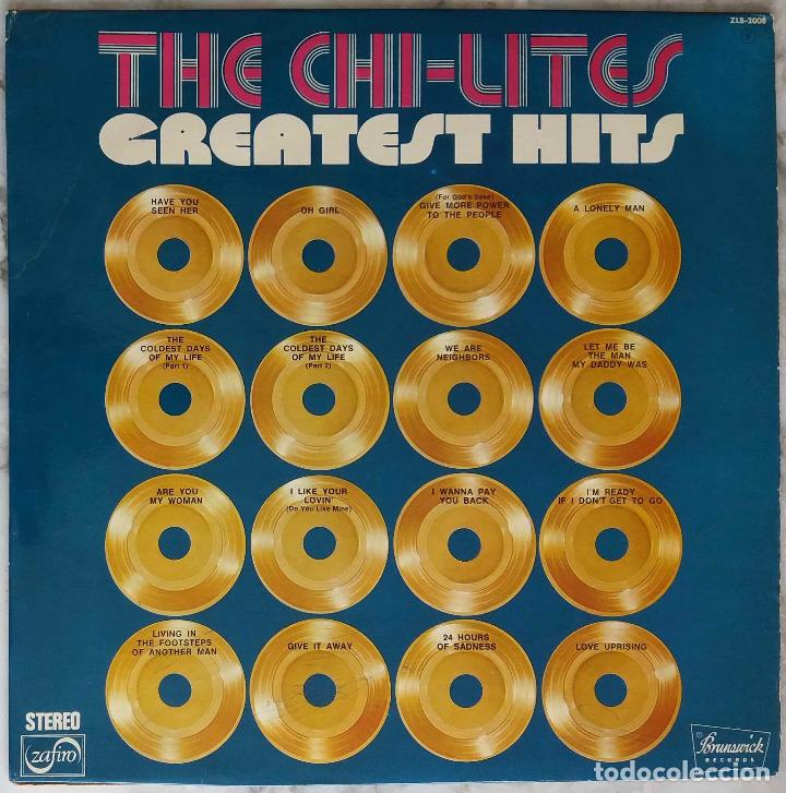 Discos de vinil: THE CHI-LITES. GREATEST HITS. LP ESPAÑA