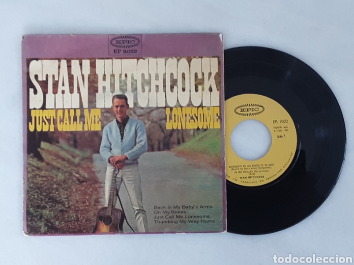 Discos de vinilo: Stan Hitchcock Ep Just call me - Foto 1