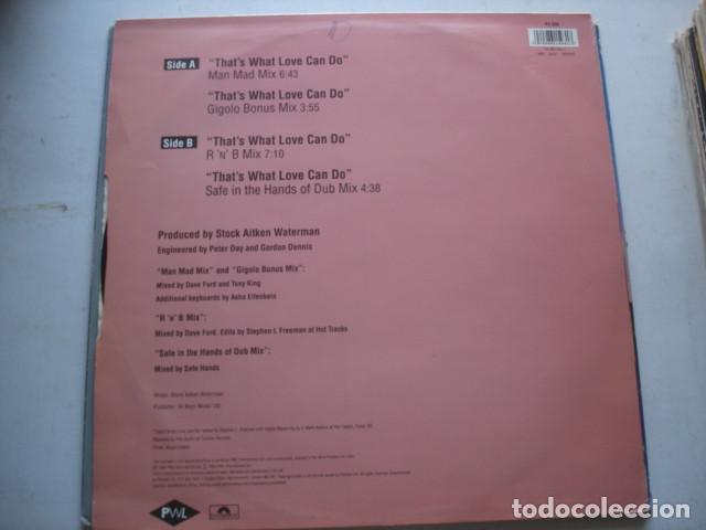 Discos de vinilo: Boy Krazy   Thats What Love Can Do - Foto 2