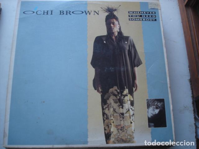 Discos de vinilo: OChi Brown    Whenever You Need Somebody - Foto 1