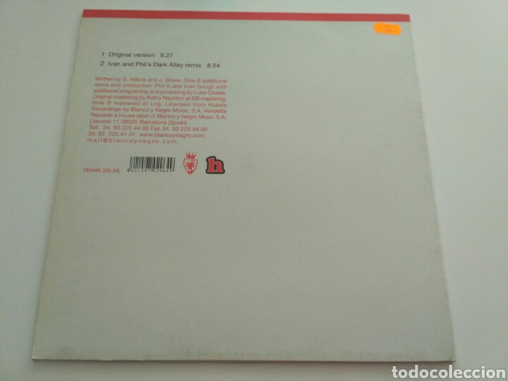 Discos de vinilo: [Love] Tattoo - Dro Some Drums - Foto 2