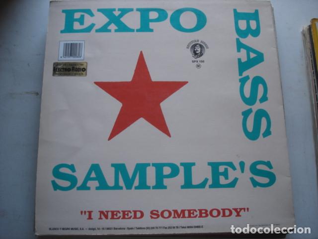 Discos de vinilo: Expo Bass Samples    I Need Somebody - Foto 2
