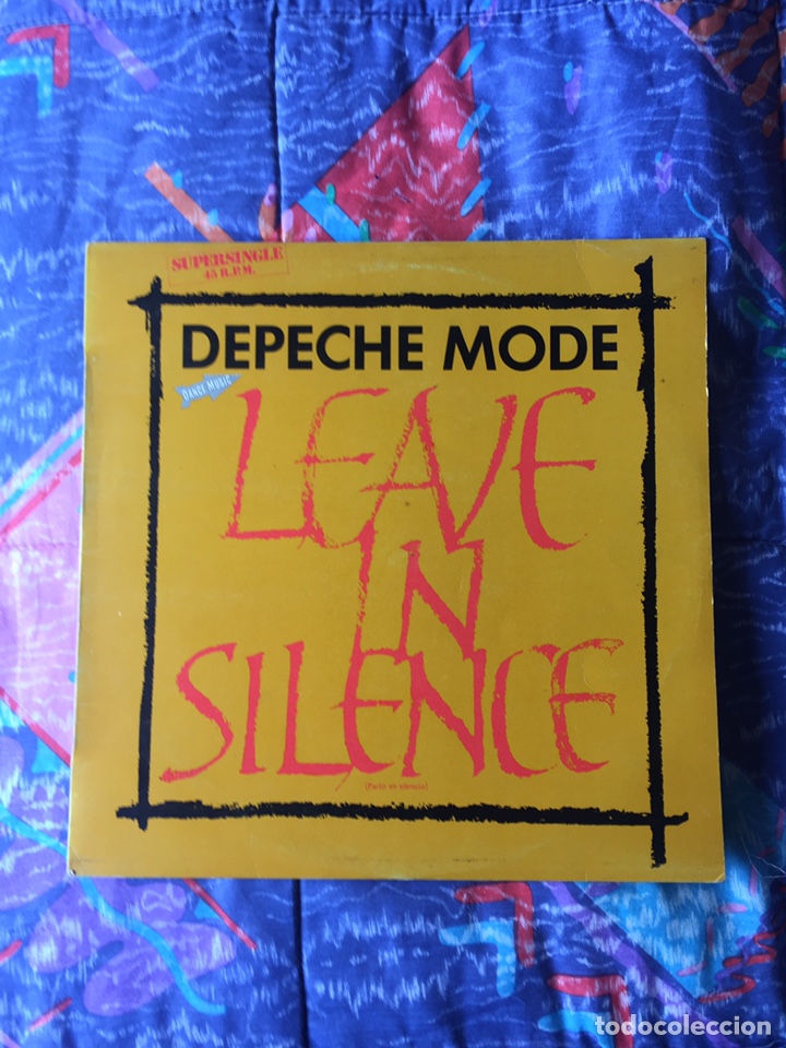 Discos de vinilo: Depeche Mode leave in silence / maxi - Foto 1