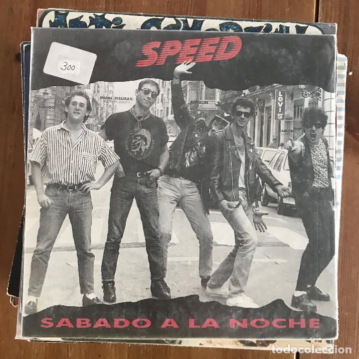 Discos de vinilo: SPEED - S&Aacute;BADO A LA NOCHE - SINGLE LA GENERAL 1990 - Foto 1