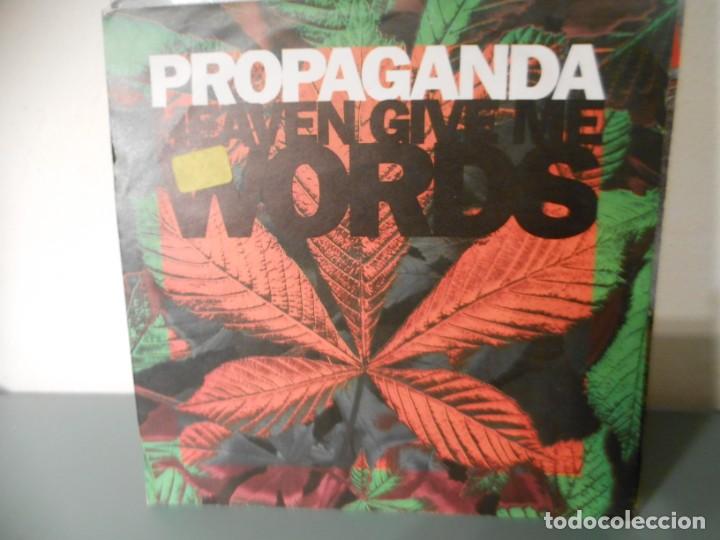 Discos de vinilo: PROPAGANDA - HEAVEN GIVE ME WORDS - Foto 1