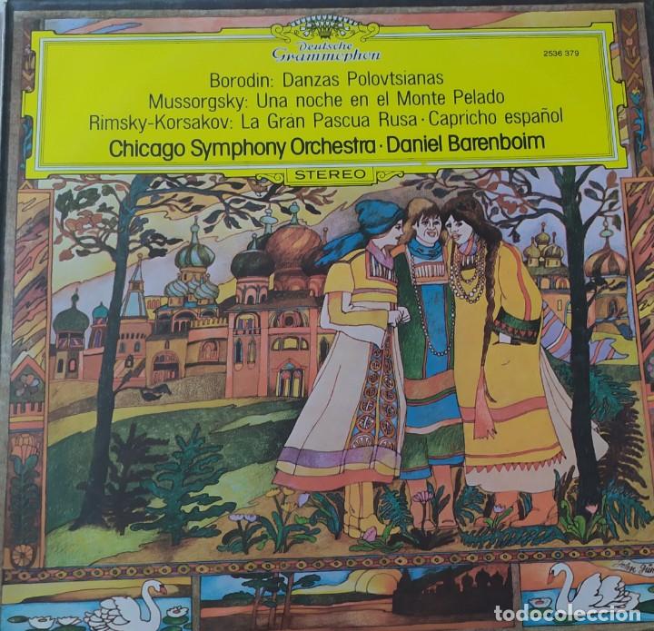 Discos de vinilo: BORODIN:DANZAS POLOVTSIANAS - Foto 1
