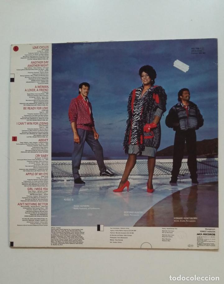 Discos de vinilo: KLIQUE - LOVE CYCLES. LP. TDKDA73 - Foto 2