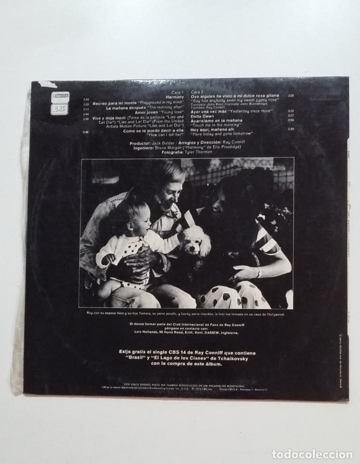 Discos de vinilo: RAY CONNIFF. HARMONY. LP. TDKLP4 - Foto 2