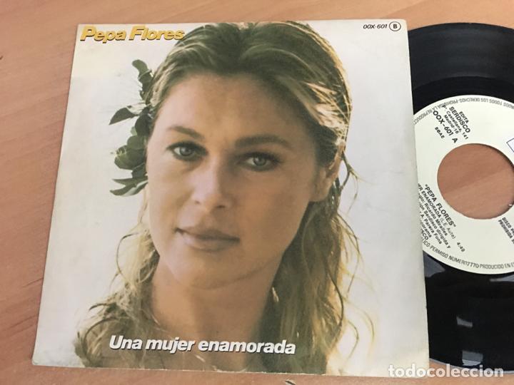 Dischi in vinile: PEPA FLORES MARISOL (UNA MUJER ENAMORADA) SINGLE ESPA&Ntilde;A 1983 PROMO (EPI17)