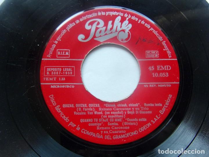 Discos de vinilo: RENATO CAROSONE Y SU CUARTETO 1959 SIN FUNDA - Foto 1