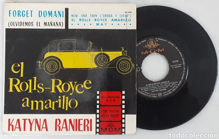Discos de vinilo: Katyna Ranieri Ep El rolls royce amarillo - Foto 1