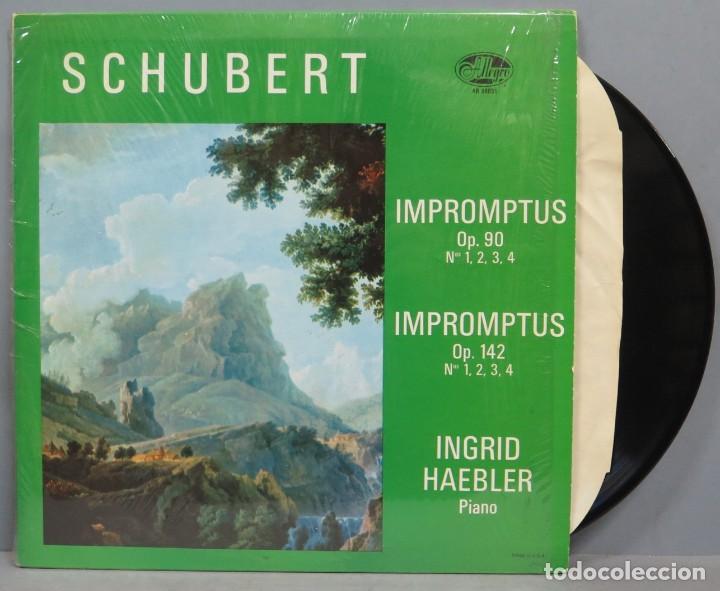Discos de vinilo: LP. Impromptus Op. 90 & 142. SCHUBERT. INGRID BRENDEL - Foto 1