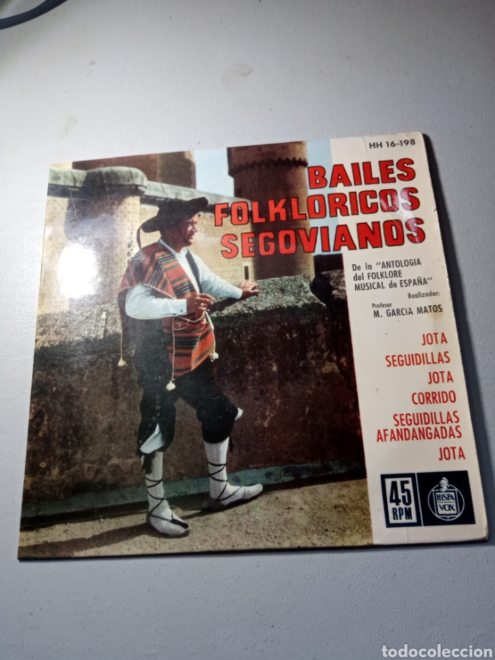 Discos de vinilo: Dulzaina. Bailes folkloricos Segovianos. - Foto 1