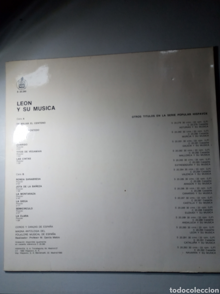Discos de vinilo: Le&oacute;n y su m&uacute;sica. - Foto 2
