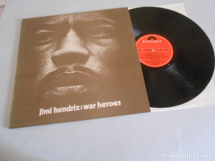 Discos de vinilo: JIMI HENDRIX - WAR HEROES - 1980 - Foto 1