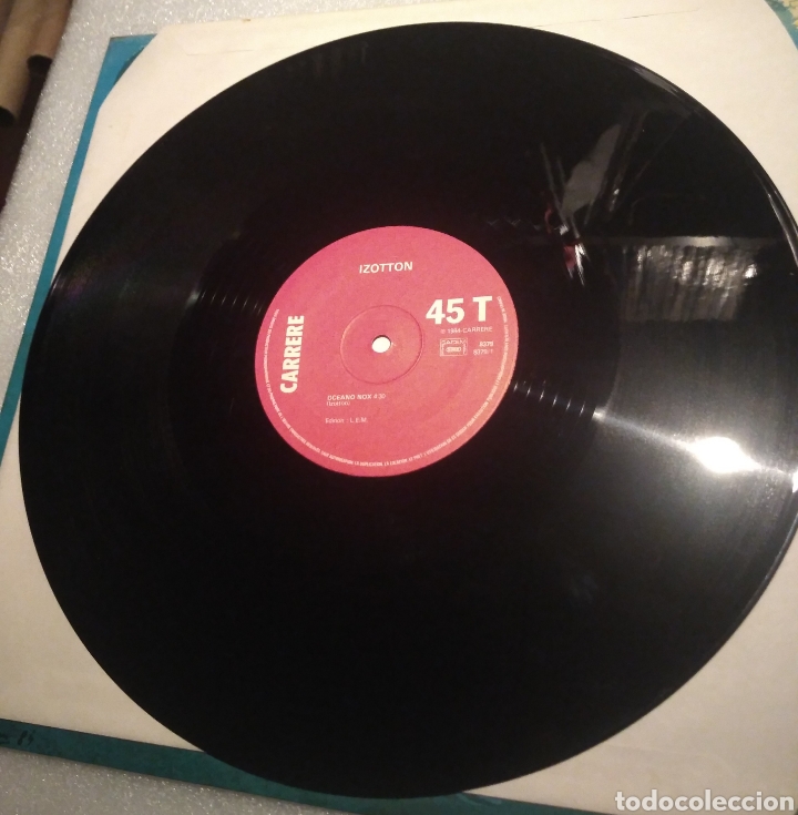 Discos de vinilo: Izotton - Oc&eacute;ano nox - Foto 2