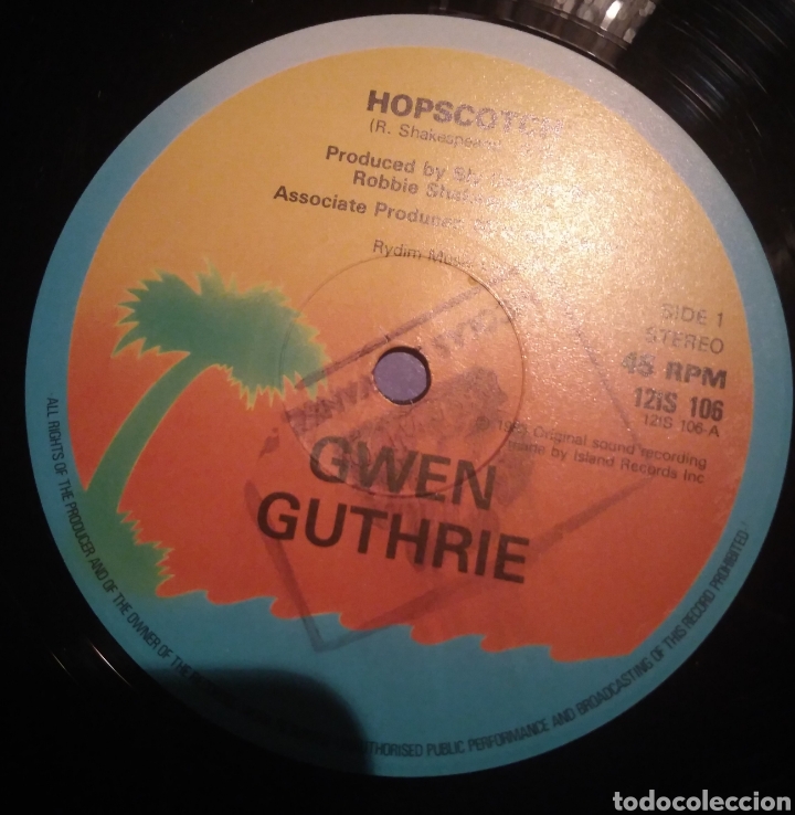 Discos de vinilo: Gwen Guthrie - Hopscotch - Foto 2