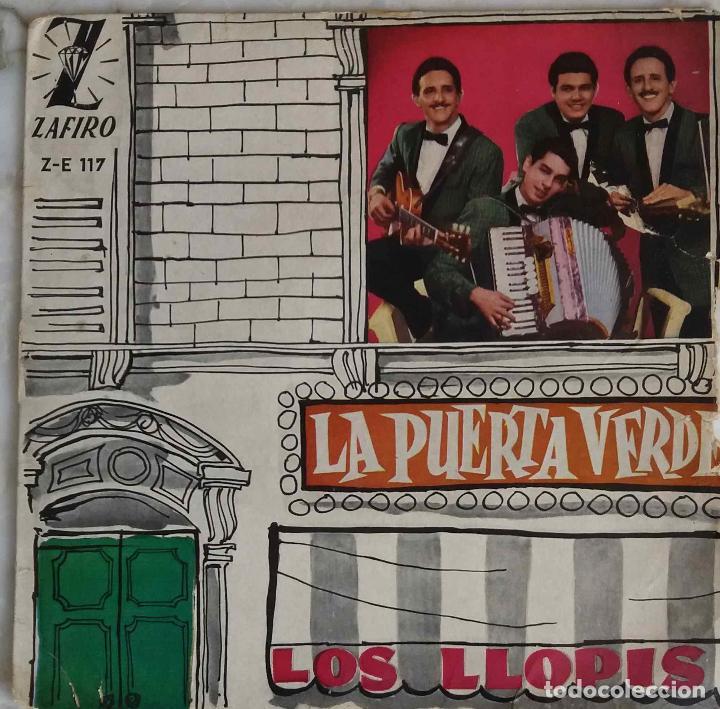 Discos de vinilo: LOS LLOPIS. LA PUERTA VERDE. EP ESPA&Ntilde;A - Foto 1