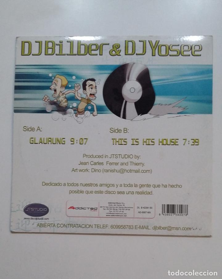 Discos de vinilo: DJ. BILBER & DJ. YOSEE. GLAURUNG. TDKDA20 - Foto 2