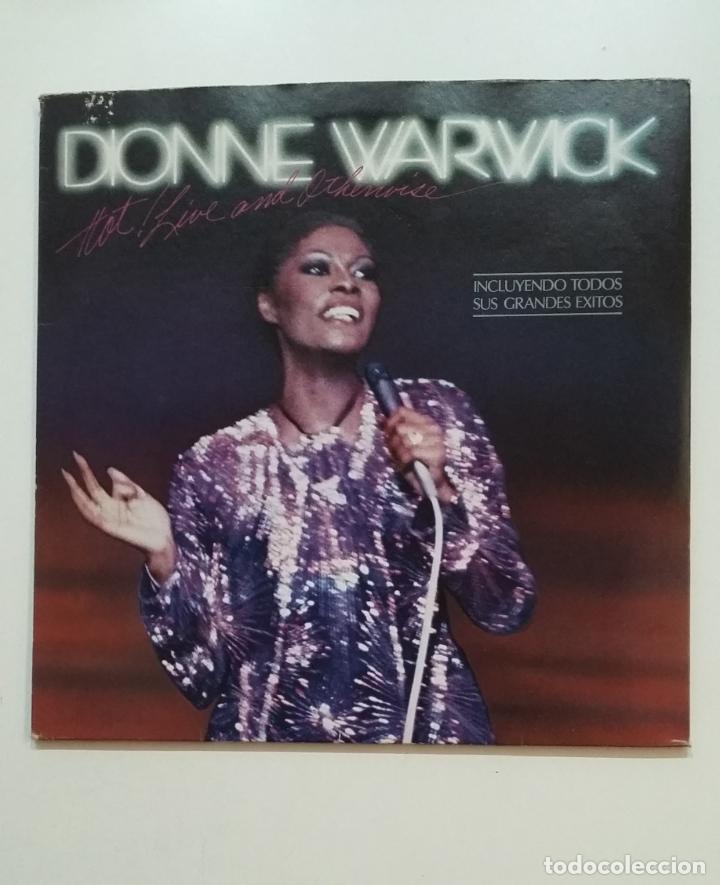 Discos de vinilo: DIONNE WARWICK. Hot live & Otherwise. DOBLE LP. TDKLP10 - Foto 1