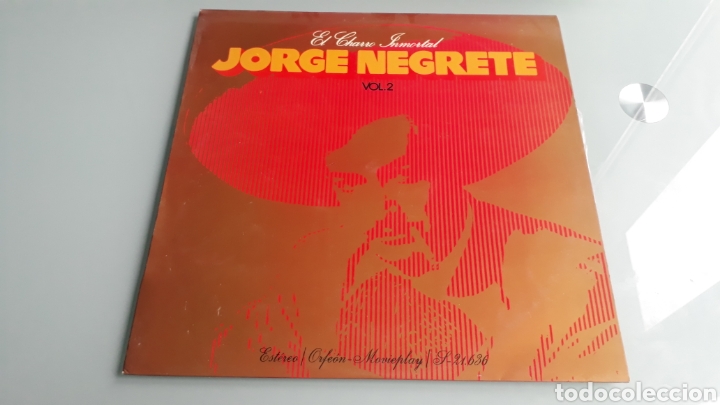 Discos de vinilo: El charro inmortal, Jorge Negrete - Foto 1