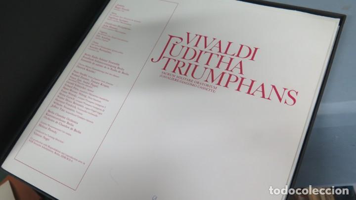 Discos de vinilo: CAJA LP. Vivaldi. JUDITHA TRIUMPHANS - Foto 2