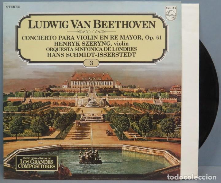 Discos de vinilo: LP. BEETHOVEN. GRANDES COMPOSITORES. 3 - Foto 1