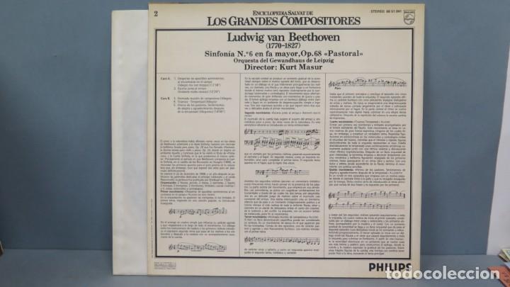 Discos de vinilo: LP. BEETHOVEN. GRANDES COMPOSITORES. 2 - Foto 2
