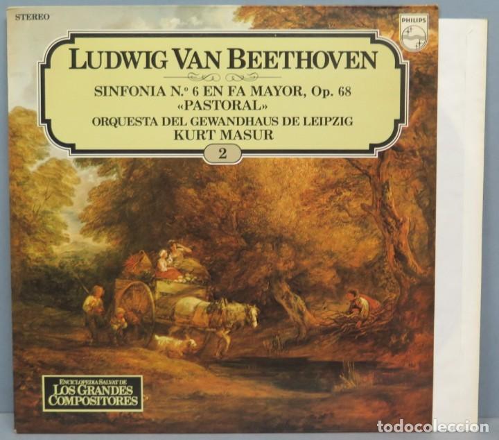 Discos de vinilo: LP. BEETHOVEN. GRANDES COMPOSITORES. 2 - Foto 1