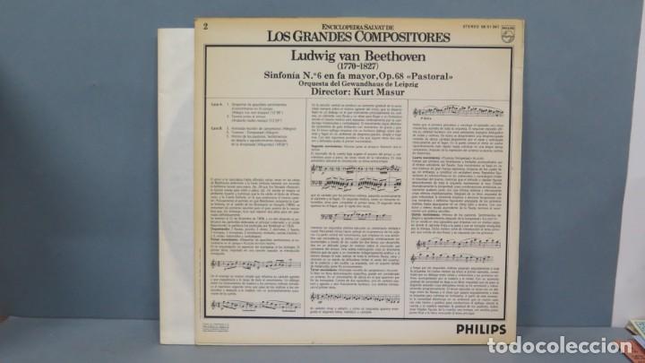 Discos de vinilo: LP. BEETHOVEN. GRANDES COMPOSITORES. 2 - Foto 2