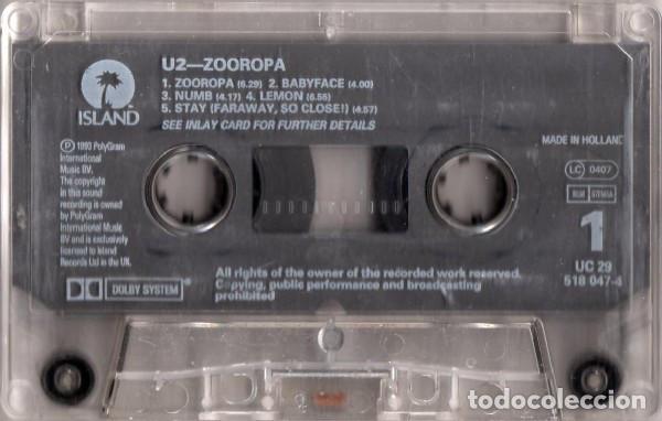 Discos de vinilo: U2 - Zooropa (pack cass, cd, vinilo) de &eacute;poca - Foto 4