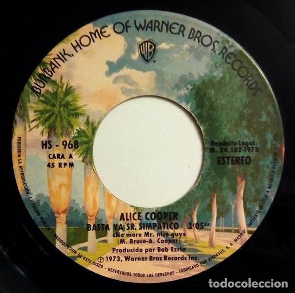 Discos de vinilo: Alice Cooper - Basta ya Sr. simp&aacute;tico - Foto 3