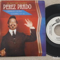 Discos de vinilo: PEREZ PRADO CEREZO ROSA MAMABO NUM 8 SINGLE VINYL MADE IN SPAIN 1981 PROMOCIONAL. Lote 200093985